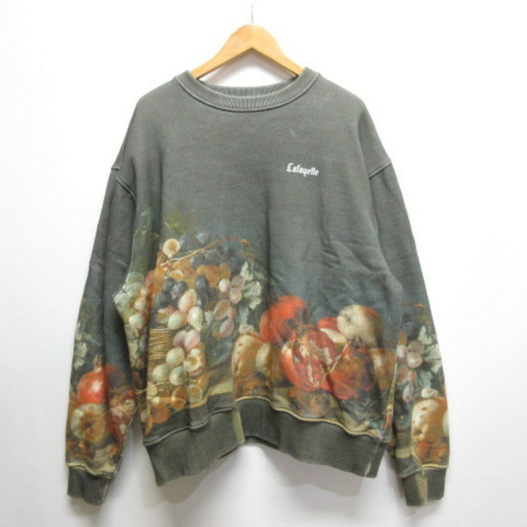 ラファイエット LFYT × PRADO MUSEUM スウェット 裏毛 XL67cmゆき丈