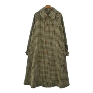 グッチ(Gucci)のGUCCI グッチ コート（その他） 46(M位) ベージュx緑x黄(チェック) 【古着】【中古】(その他)