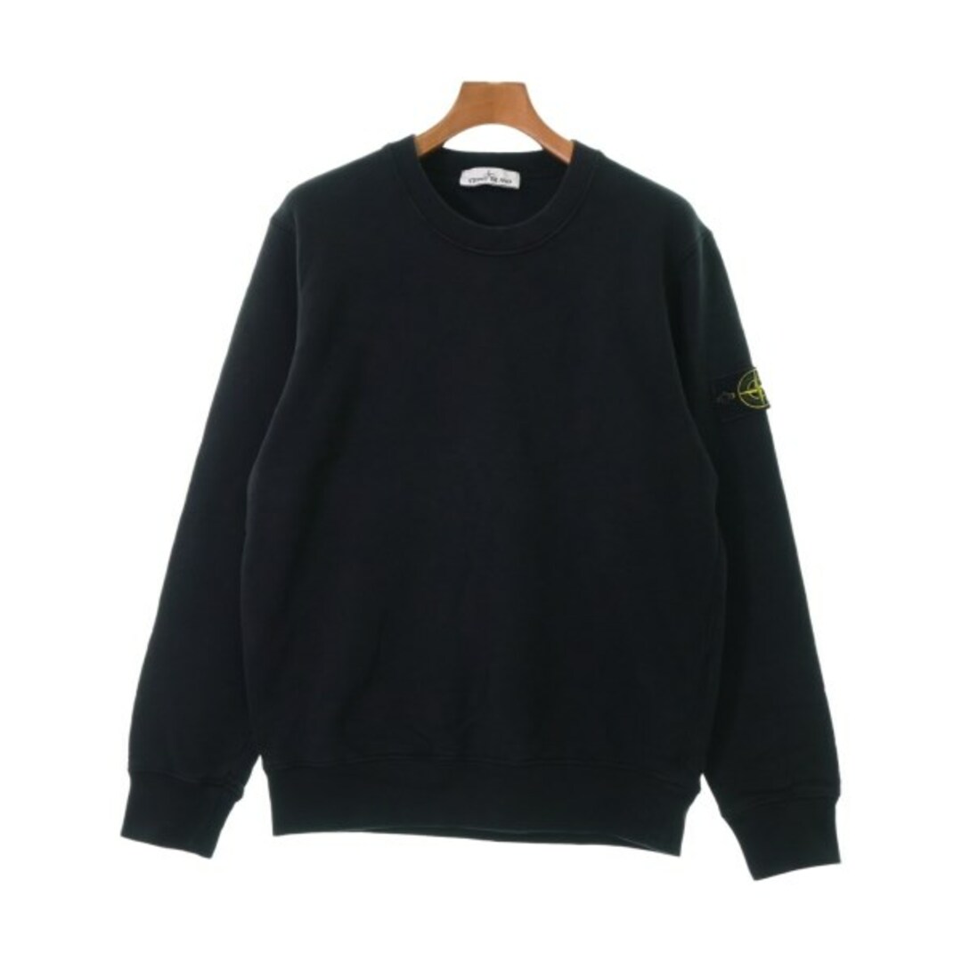 STONE ISLAND(ストーンアイランド)のSTONE ISLAND ストーンアイランド スウェット L 黒 【古着】【中古】 メンズのトップス(スウェット)の商品写真