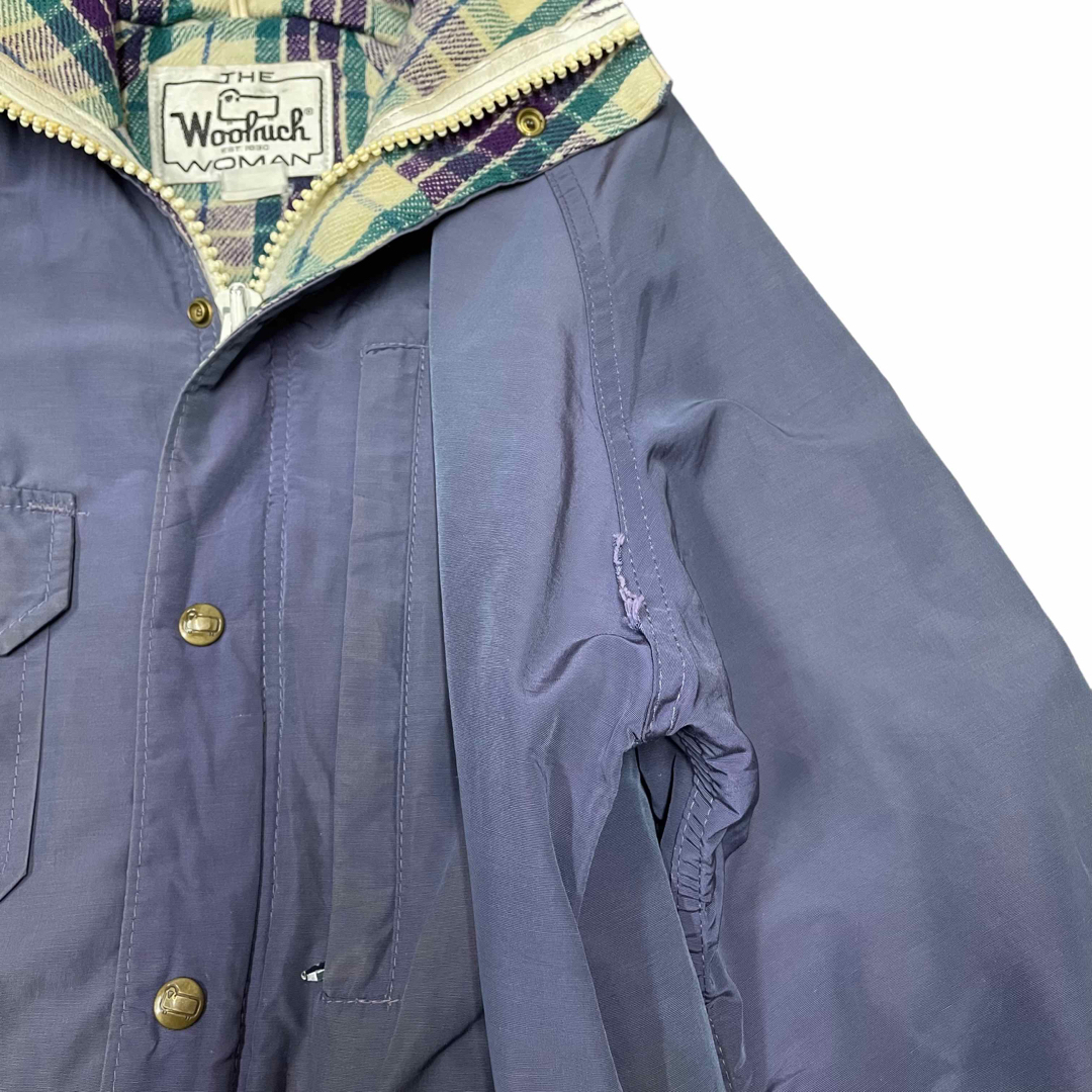 WOOLRICH(ウールリッチ)の(希少)70s woolrich マウンテンパーカー USA製 白タグ メンズのジャケット/アウター(マウンテンパーカー)の商品写真