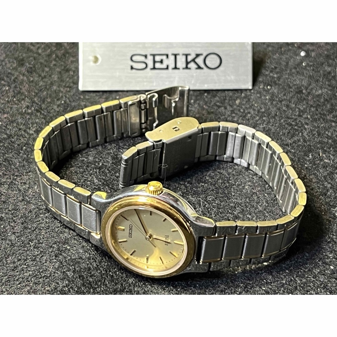 SEIKO(セイコー)の★ SEIKO Spirit ゴールド色盤面 レディース腕時計 訳あり ★保管品 レディースのファッション小物(腕時計)の商品写真