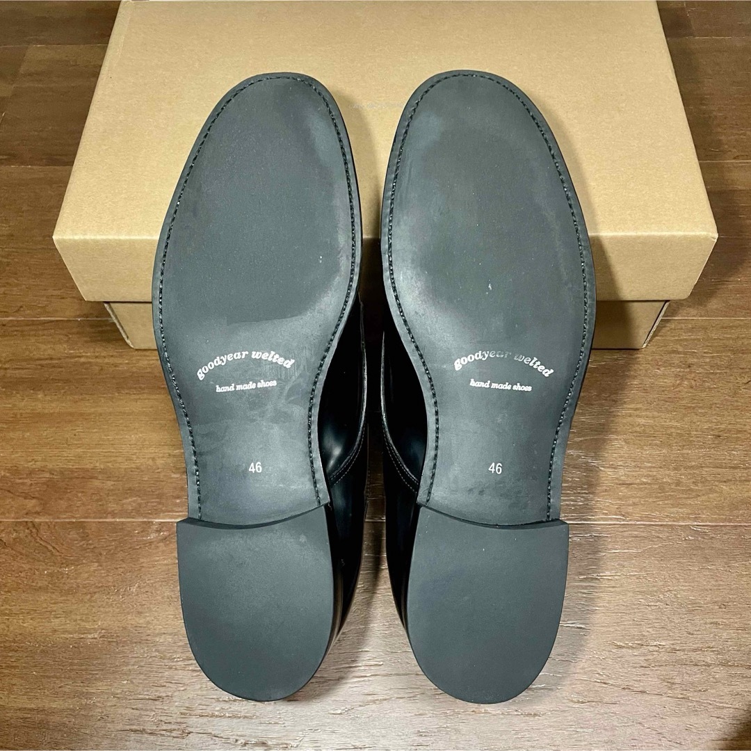 LAD MUSICIAN(ラッドミュージシャン)の【最終価格】LAD MUSICIAN OFFICER SHOES 46  メンズの靴/シューズ(ドレス/ビジネス)の商品写真