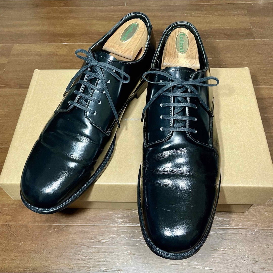 LAD MUSICIAN(ラッドミュージシャン)の【最終価格】LAD MUSICIAN OFFICER SHOES 46  メンズの靴/シューズ(ドレス/ビジネス)の商品写真