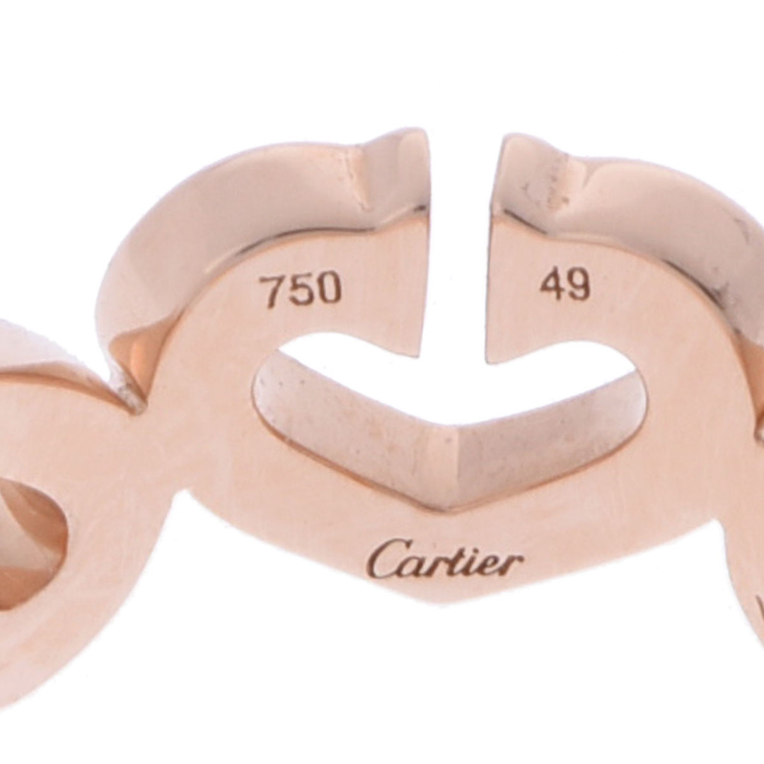 Cartier(カルティエ)の中古 カルティエ CARTIER B4047449 レディース リング・指輪 K18ピンクゴールド ダイヤモンド レディースのアクセサリー(リング(指輪))の商品写真