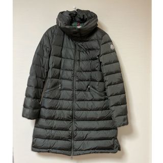 モンクレール(MONCLER)の【正規品】MONCLER レディースロングコート　フラメッテ  サイズ2  (ダウンコート)