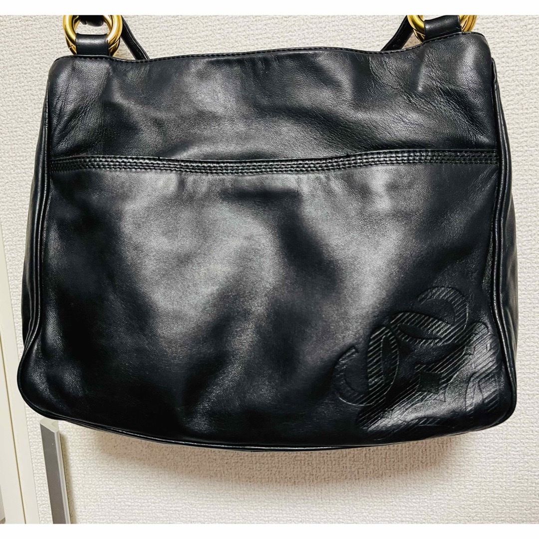 LOEWE - 美品 ロエベ ヴィンテージ レザー ショルダーバッグ 大 LOEWE - 美品 ロエベ ヴィンテージ レザー ショルダーバッグ 大