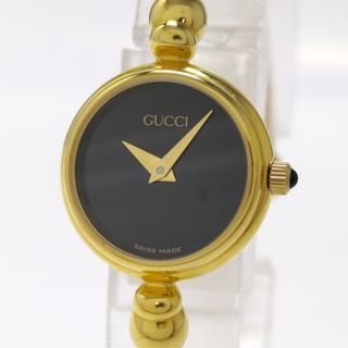 グッチ(Gucci)のGUCCI バングルウォッチ レディース 腕時計 クオーツ SS GP(ブレスレット/バングル)