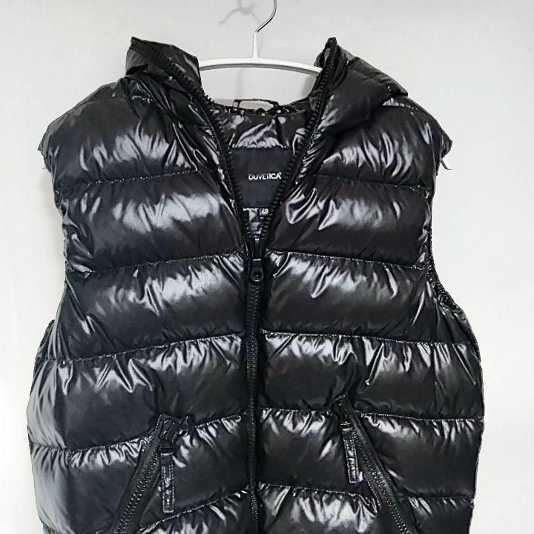 DUVETICA(デュベティカ)の超美品　デュベティカ　ダウンベスト　ブラック　L XL レディースのジャケット/アウター(ダウンベスト)の商品写真