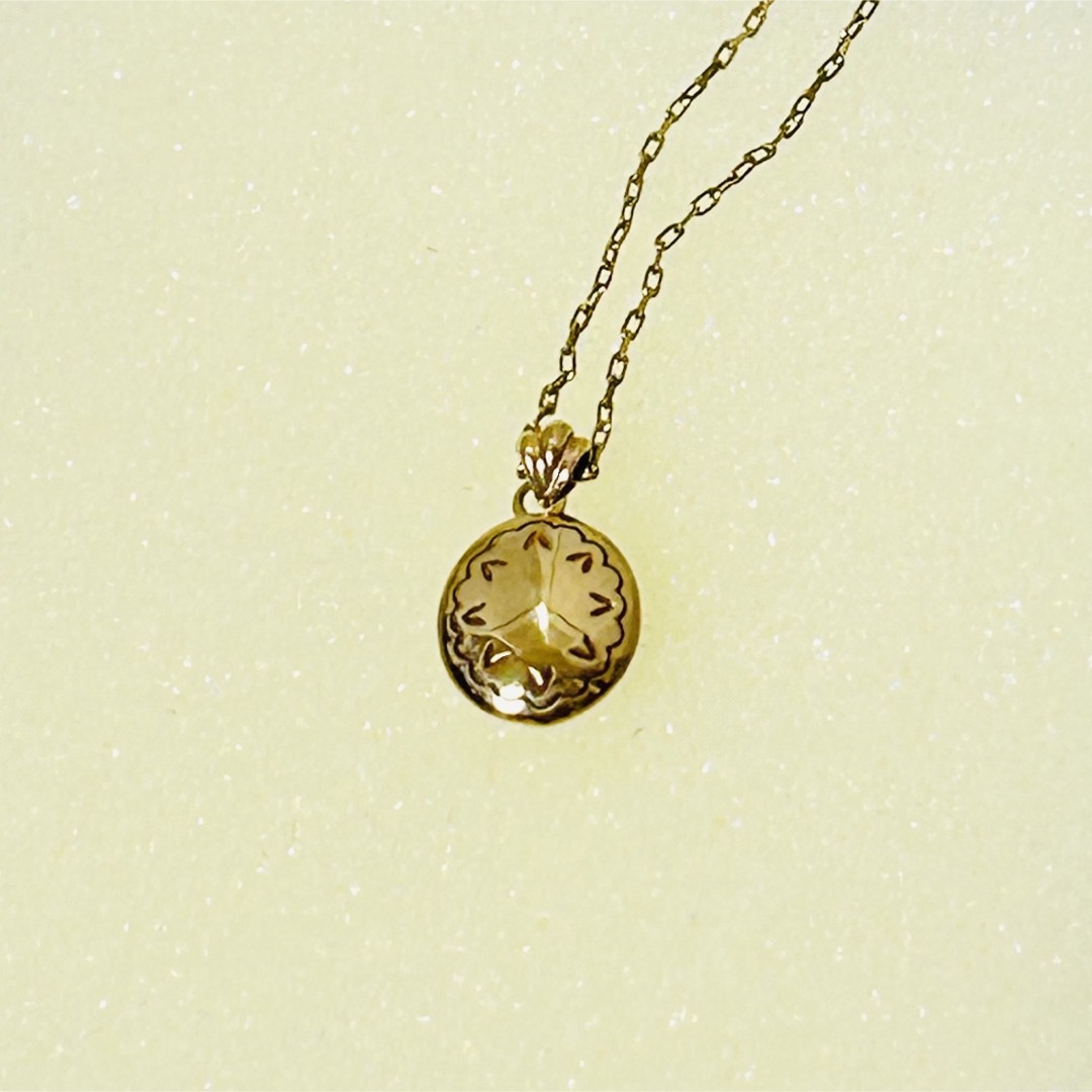 JUPITER(ジュピター)のJUPITER ジュピター　K10 lunar initial  ネックレス a レディースのアクセサリー(ネックレス)の商品写真