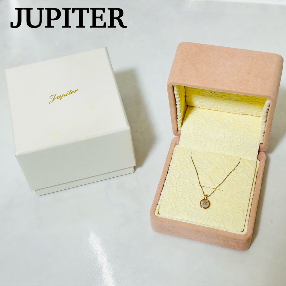 JUPITER(ジュピター)のJUPITER ジュピター　K10 lunar initial  ネックレス a レディースのアクセサリー(ネックレス)の商品写真