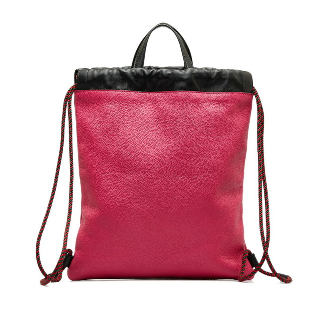 GUCCI - 美品 グッチ ドローストリング リュック ナップサック GUCCI - 美品 グッチ ドローストリング リュック ナップサック