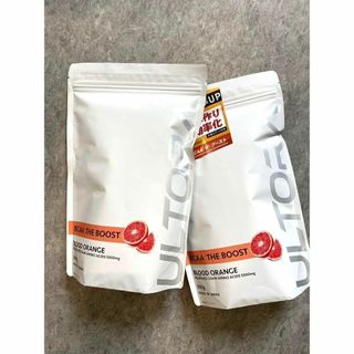 ウルトラ 2袋　BCAA ザ・ブースト ブラッドオレンジ風味 500g ULTO(ダイエット食品)