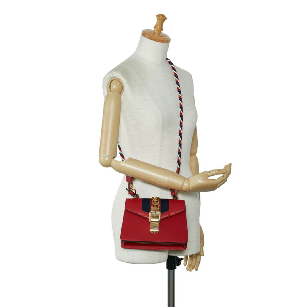 GUCCI - 美品 グッチ シルヴィ ハンドバッグ ショルダーバッグ GUCCI - 美品 グッチ シルヴィ ハンドバッグ ショルダーバッグ