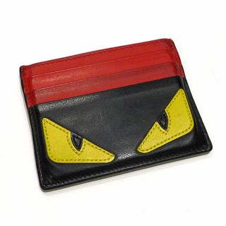 フェンディ(FENDI)のFENDI BUGS バグズ モンスター カードケース 名刺入れ レザー(財布)