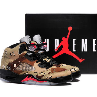 シュプリーム(Supreme)のstreet様専用！AIR JORDAN 5 X SUPREME‘CAMO(スニーカー)