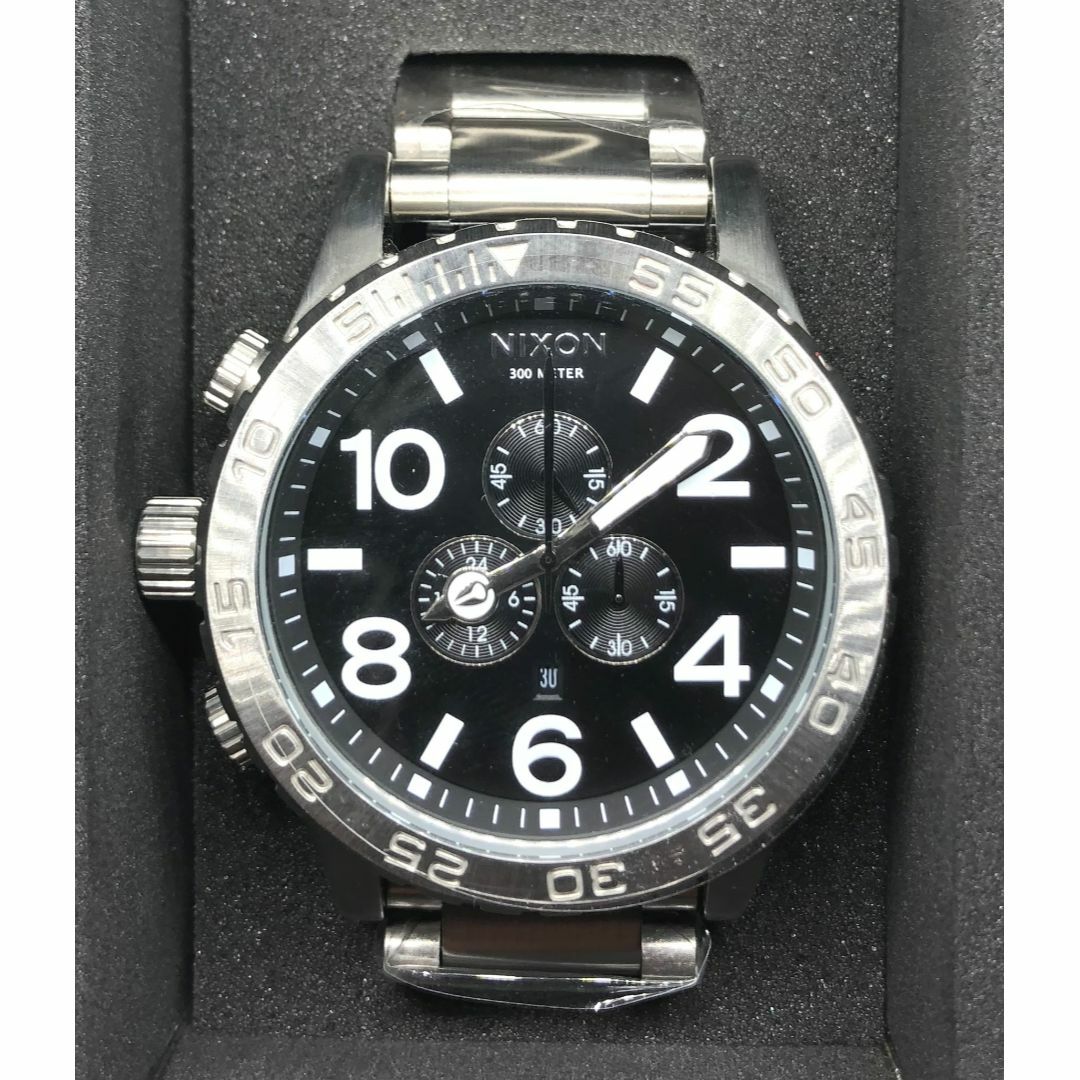 新品正規 ニクソン NIXON 腕時計 クロノグラフ A083-000 シルバー