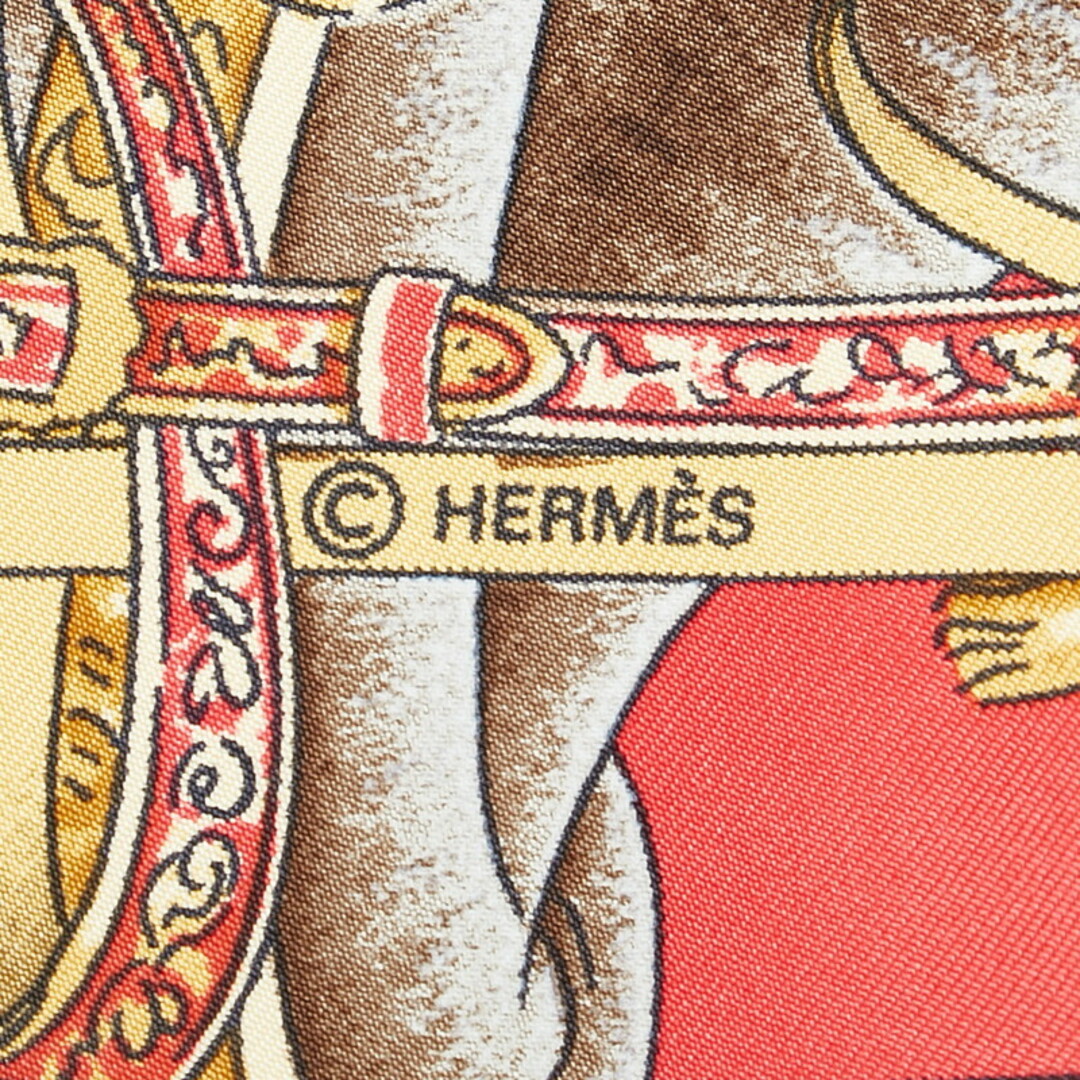 Hermes - 美品 エルメス カレ90 PRESENTATION de CHEVAVX 馬の 