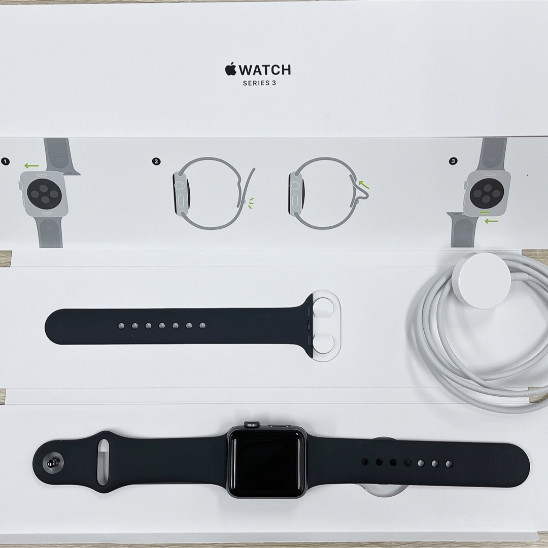 ファッション小物Apple Watch Series 3 38mm GPS