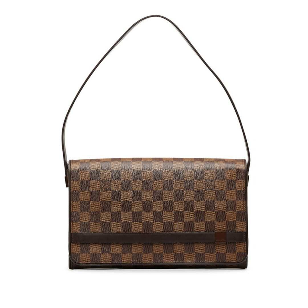 約23cm開閉式ルイ ヴィトン ダミエ トライベッカロン ショルダーバッグ N51160 PVC レディース LOUIS VUITTON 【228-30618】