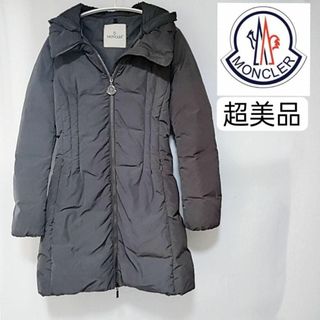 美 モンクレール ダウンベスト RAY ブラック 2 M L 黒 MONCLER