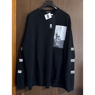 アンダーカバー(UNDERCOVER)の黒4新品 UNDERCOVER メンズ PSYCHO パッチ ロング Tシャツ(スウェット)