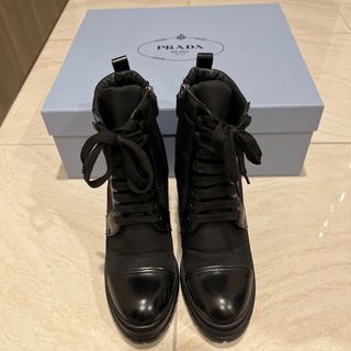 プラダ(PRADA)のプラダショートブーツお値引きしました。(ブーツ)