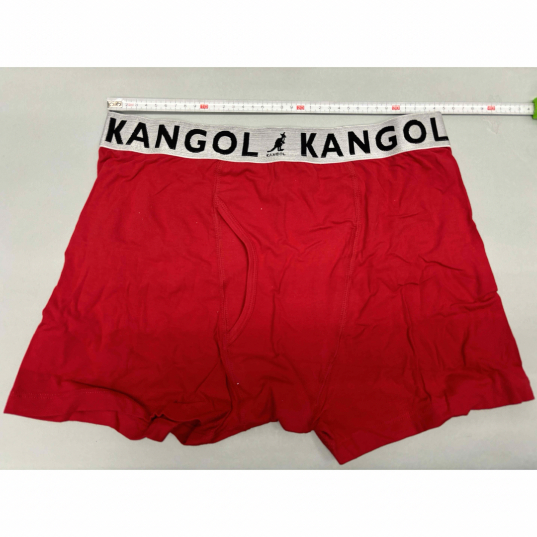 KANGOL(カンゴール)の【新品未使用】KANGOLメンズボクサーブリーフ3枚セットS BL/LBL/RD メンズのアンダーウェア(ボクサーパンツ)の商品写真