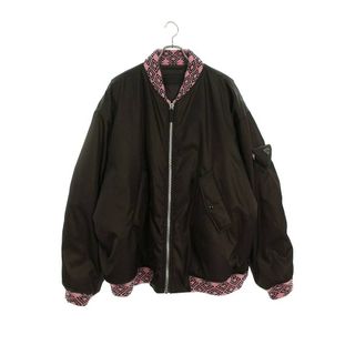 プラダ(PRADA)のプラダ  21AW  SGB895 ReNylonニットボンバージャケットブルゾン メンズ M(ブルゾン)