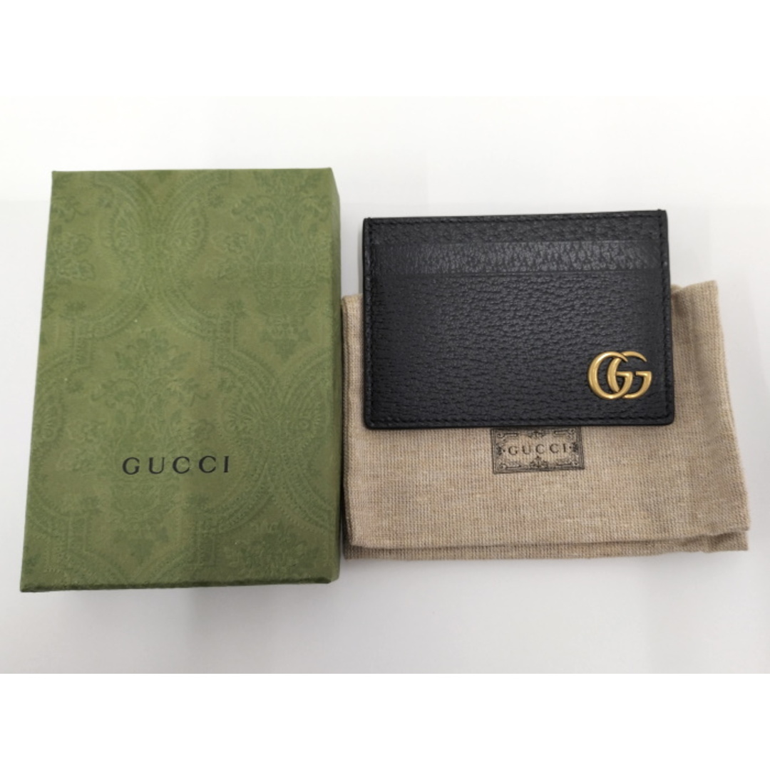 Gucci - GUCCI カードケース マネークリップ GGマーモント