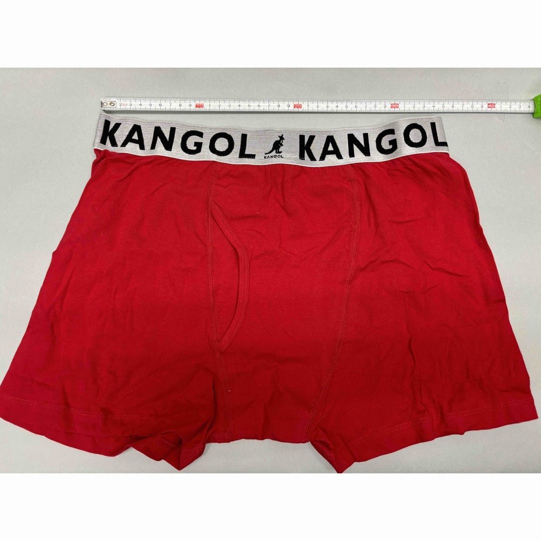 KANGOL(カンゴール)の【新品未使用】KANGOLメンズボクサーブリーフ3枚セットM BL/LBL/RD メンズのアンダーウェア(ボクサーパンツ)の商品写真