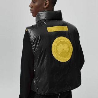 カナダグース(CANADA GOOSE)のCANADA GOOSE CG Disc Vest 001 XXL ビッグロゴ(ダウンベスト)