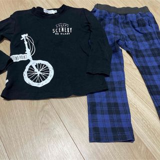 ザショップティーケー(THE SHOP TK)の男児上下100センチセット(Tシャツ/カットソー)