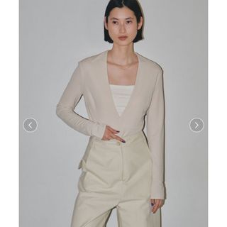 トゥデイフル(TODAYFUL)のtodayful Vneck Slit Bodysuit(カットソー(長袖/七分))