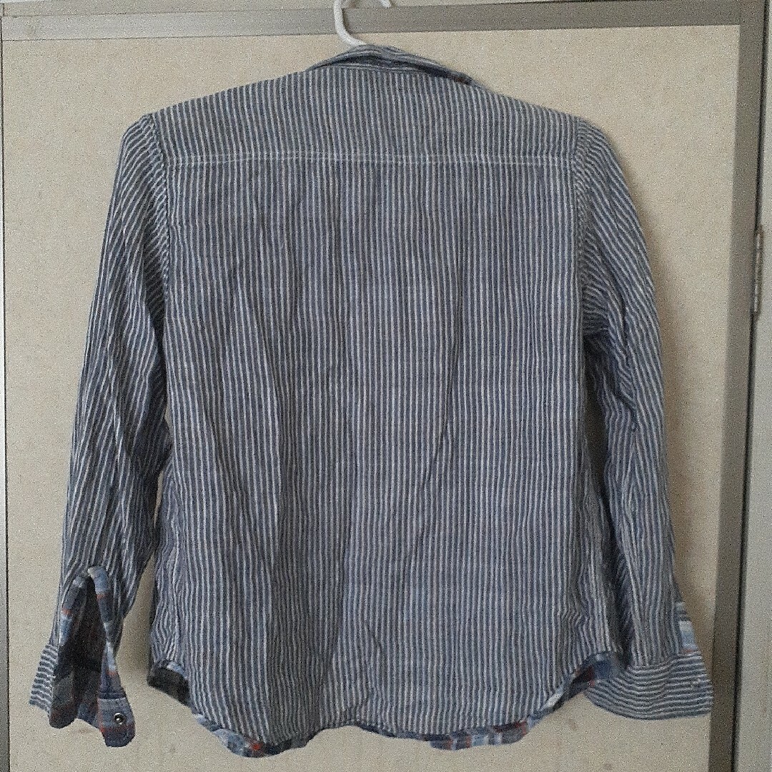 AEON(イオン)のイオン　リバーシブルシャツ150cm キッズ/ベビー/マタニティのキッズ服男の子用(90cm~)(ブラウス)の商品写真