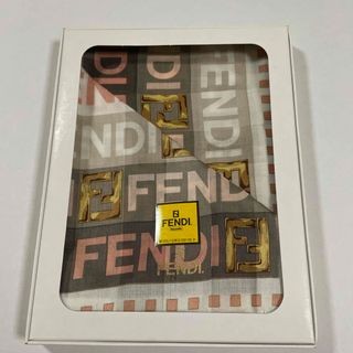 フェンディ(FENDI)のFENDI大判ハンカチーフピンク(ハンカチ)