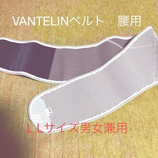 ダイイチサンキョウヘルスケア(第一三共ヘルスケア)のVANTELIN腰サポーター　L Lサイズ男女兼用　試着のみ(トレーニング用品)