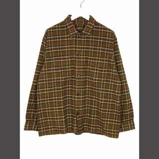 ペンドルトン(PENDLETON)のペンドルトン PENDLETON 長袖 シャツ チェック L ブラウン トップス(シャツ)