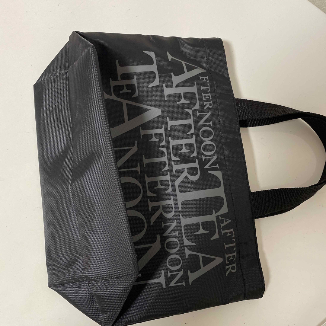 AfternoonTea(アフタヌーンティー)の美品　アフタヌーンティーエコバッグ　ファスナー付 レディースのバッグ(エコバッグ)の商品写真