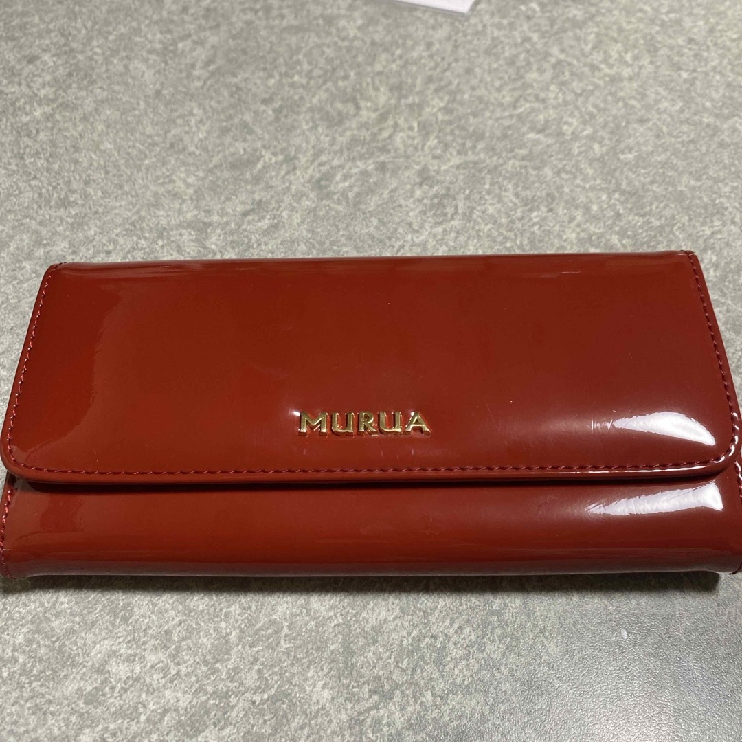 MURUA(ムルーア)のMURUAの赤財布 レディースのファッション小物(財布)の商品写真