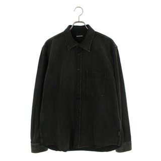 バレンシアガ(Balenciaga)のバレンシアガ  571365 TBP19 バックロゴデニム長袖シャツ メンズ 37(シャツ)