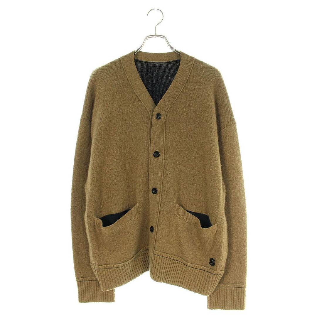 サカイ  22AW  22-02859M サイドボタンSロゴカシミヤニットカーディガン メンズ 3カーディガン