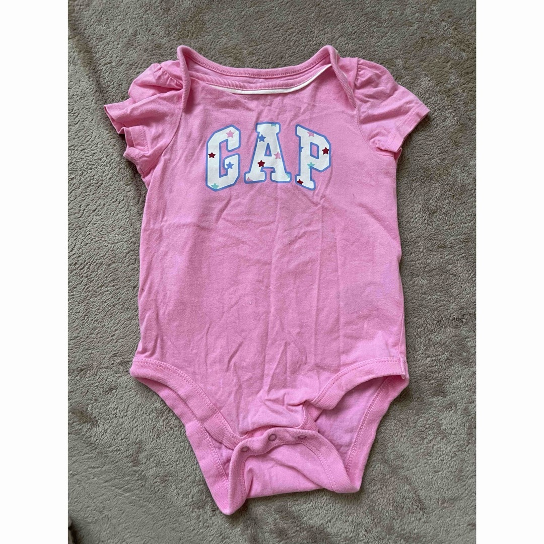 babyGAP(ベビーギャップ)のGAPBabyギャップベビー　6-12 70 5枚　ロンパース キッズ/ベビー/マタニティのベビー服(~85cm)(ロンパース)の商品写真