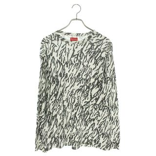 シュプリーム(Supreme)のシュプリーム  22AW  Drip Thermal 総柄サーマル長袖カットソー メンズ S(Tシャツ/カットソー(七分/長袖))