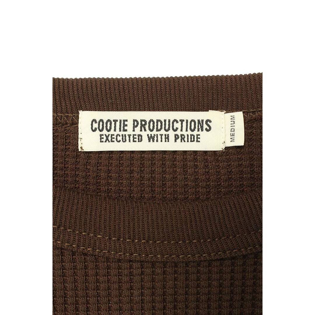 COOTIE(クーティー)のクーティー  22SS  Suvin Waffle L/S Crew サーマルスリットポケット付き長袖カットソー メンズ M メンズのトップス(Tシャツ/カットソー(七分/長袖))の商品写真