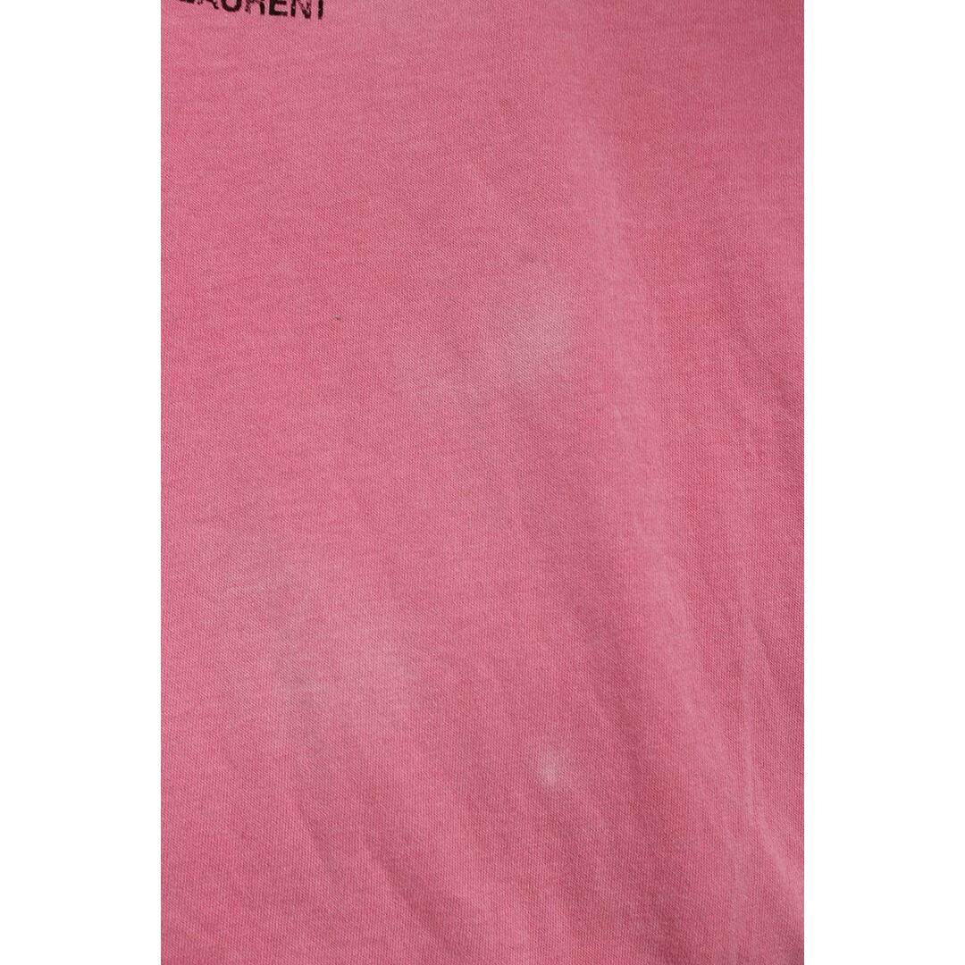 Saint Laurent(サンローラン)のサンローランパリ  557554 YBDV2 クラシックロゴプリントTシャツ メンズ XS メンズのトップス(Tシャツ/カットソー(半袖/袖なし))の商品写真