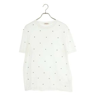 ヴァレンティノ(VALENTINO)のヴァレンチノ  1V3MG10V8QD スタッズ装飾Tシャツ メンズ L(Tシャツ/カットソー(半袖/袖なし))