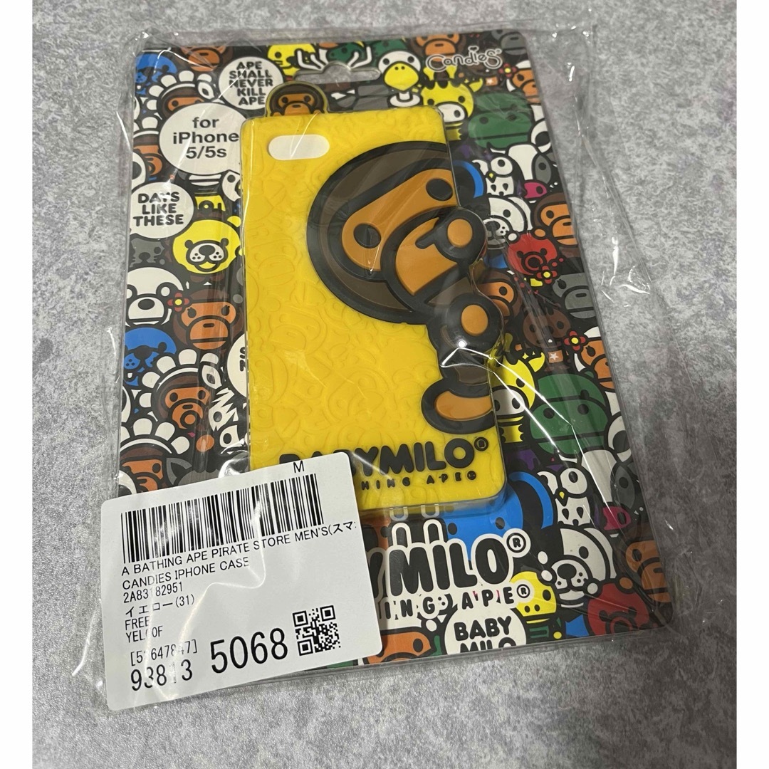 A BATHING APE(アベイシングエイプ)のモバイルケース CANDIES IPHONE 5/5S CASE スマホ/家電/カメラのスマホアクセサリー(iPhoneケース)の商品写真