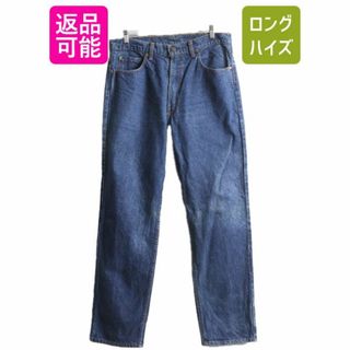 リーバイス(Levi's)の90s カナダ製 リーバイス 505 デニム パンツ メンズ 36 33 / 90年代 オールド Levis ジーンズ ジーパン スリム ストレート アタリ 赤タブ(デニム/ジーンズ)