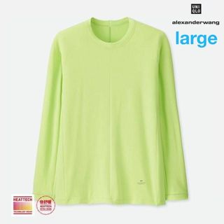 アレキサンダーワン(Alexander Wang)のUNIQLO and ALEXANDER WANG　ヒートテックエクストラウォー(Tシャツ/カットソー(七分/長袖))