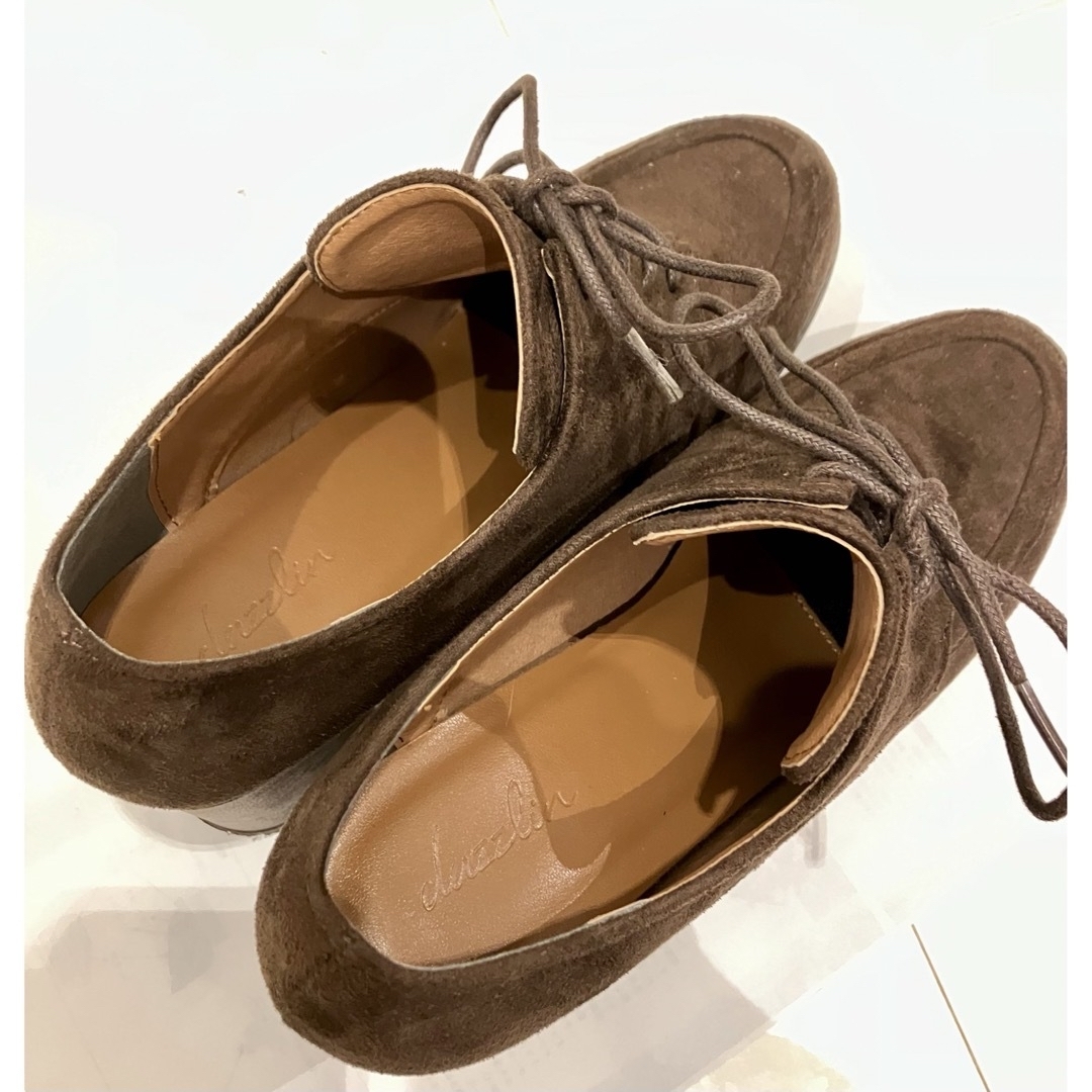dazzlin(ダズリン)のdazzlin ブーツ　スウェード　ブラウン　ハイヒール レディースの靴/シューズ(ブーツ)の商品写真